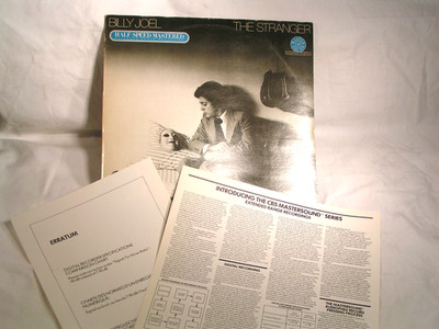BILLY JOEL -  THE STRANGER ( HALF SPEED MASTERED ) ( LP ) * 1.NL-Press* VINYL NM