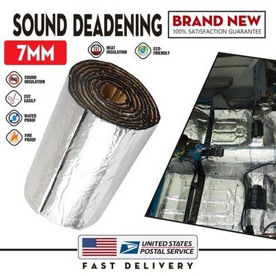 157''x16'' Heat Insulation & Sound Deadener for Floor,Cab,Door,Trunk Noise Killer