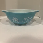 Vintage Pyrex Needlepoint 443 Cinderella Bowl 1958 Promo 2 1/2 QT.