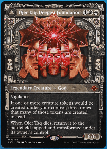 Ojer Taq, Deepest Foundation (Showcase) The Lost Caverns of Ixalan NM (506683) - Picture 1 of 2