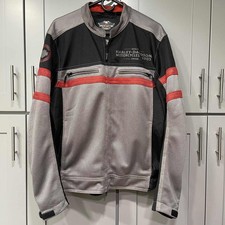 Harley Davidson Men's Diffusion Colorblocked Mesh Riding Jacket Size L