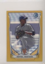 2014 Bowman Gold 15/25 Rafael Montero #BM-NYM3 9pd