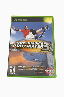 Tony Hawk's Pro Skater 3 Xbox 2002 Activision Skating