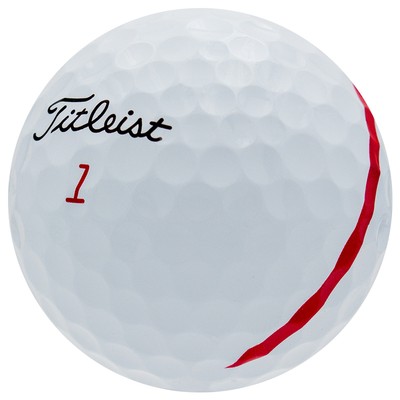 12 Titleist Pro V1x Left Dash Performance Alignment Red Golf Balls