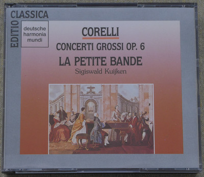 ARCANGELO CORELLI - 12 CONCERTI GROSSI OP. 6 - LA PETITE BANDE, KUIJKEN - 2 CDs