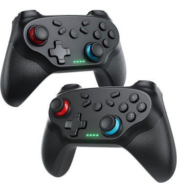 Nonbliep 2 Pack Wireless Controller for Nintendo Switch 2/1 Lite/OLED and PC