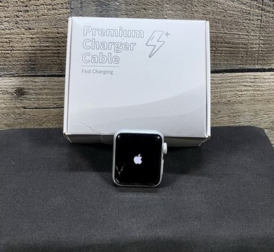 Apple Watch Series 3 38mm Aluminum Space Gray Smart Watch Withcharger Read