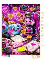 Calvendo Puzzle Valentine's Day | 1000 Pieces, Finished Size 25.2 × 18.9 In (64