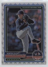 2023 Panini USA Baseball Stars & Stripes White Prizm 87/99 Hunter Elliott 15nv