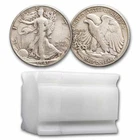 1941-S Walking Liberty Halves 20-Coin Roll Avg Circ