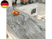 Lacheery MöBelfolie Marmor Gold Grau Klebefolie MöBel KüChe 40Cm X 200Cm Folie A
