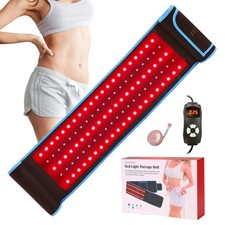 Red Light Therapy Wrap 660nm  850nm Infrared Belt for Waist Back Knee - Pain