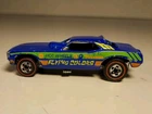 Mattel Hot 1969 Hot Wheels Red Line Flying Colors Top Eliminator Dragster Blue