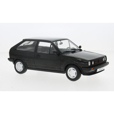 VW POLO II COUPE FOX 1985 BLACK 1:18 Modelcargroup Auto Stradali -D- Neues Model