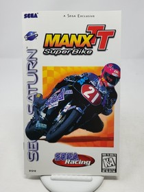 Manx TT SuperBike (Sega Saturn, 1997) Complete CIB Tested