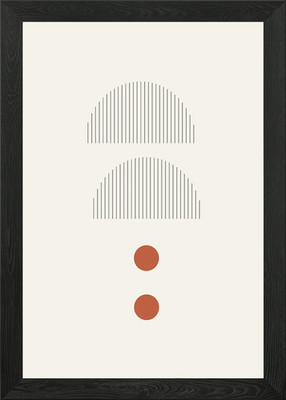 minimalistische Form 4 gerahmte Wandbilder Poster Leinwanddruck Bild