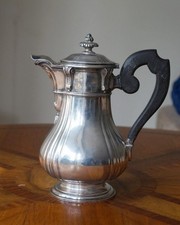 Antike Silber Kaffeekanne, 786g, Mousset Renard, Minerve 1 (950), Paris um 1900