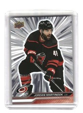 2023-24 Upper Deck #287 Jordan Martinook Outburst Silver