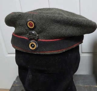 WW1 IMPERIAL GERMAN PRUSSIAN PIONEER BATTALION FELDMUTZE FIELD CAP