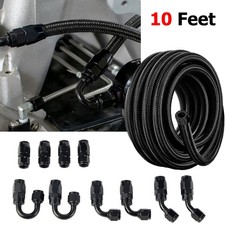 6an Fuel Line Kit Nylon Braided Fuel Line Hose Fitting Kit Cpe For Most Ford 6an Fuel Line Kit Nylon Braided Fuel Line Hose Fitting Kit Cpe For Most Ford