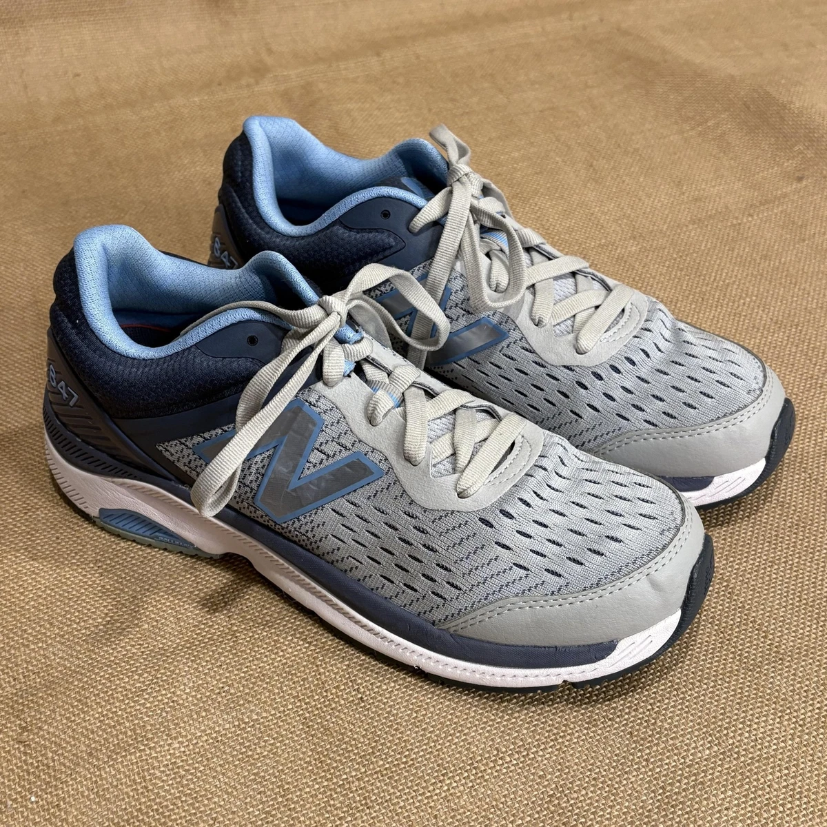 Men\'s New Balance‎ 847 V4 WW847LG4 Gray Blue Running Shoes Sneakers Size 10 New Balance 847 V4 Gray for sale | eBay main image 2