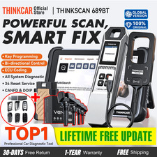 ThinkScan 689BT TPMS  Key Programming Scanner Car System Diagnostic CANFD DOIP