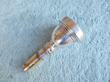 VINTAGE CONN 12 C INSTRUMENT MOUTHPIECE SILVER PLATED BRASS