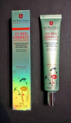 Erborian CC Red Correct Automatic Soothing Perfector SPF 25, 1.5 Ounces