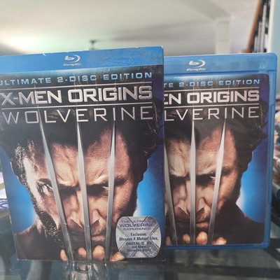 X-Men Origins: Wolverine (Blu-ray, 2009) Ultimate 2 disc Edition + digital copy 