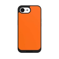 HandyhüLle Apple Iphone 16E HüLle Nivopure Case Schwarz Farbe Einfarbig Orange