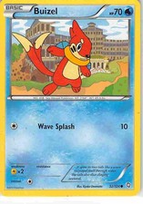 Buizel 32/124 Common Dragons Exalted Pokemon HP
