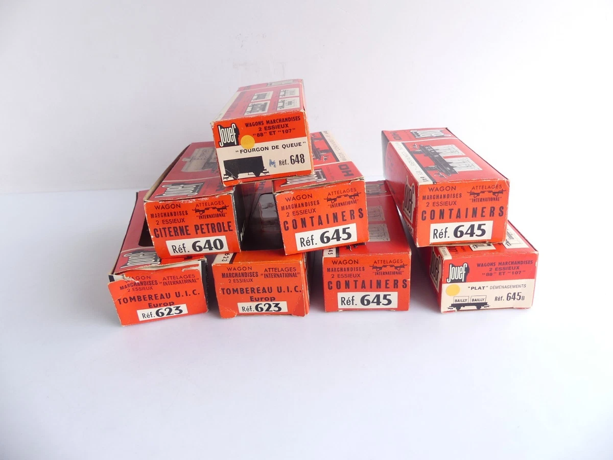 JOUEF - Lot de 9 boites vides • EUR 74,90 - FR