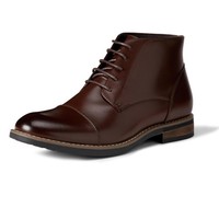 Herren Stiefeletten Dunkelbraun 41.5 EU Mit Zehenkappe, Amazon Essentials