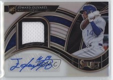 2021 Panini Select Rookie Jersey Holo Prizm 149/199 Edward Olivares Auto 0d8