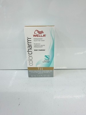 Wella Color Charm Liquid Hair Toner [T11] 42 ML /1.4 oz - CHOOSE YOUR COMBO: