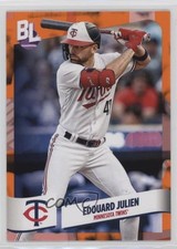 2024 Topps Big League Electric Orange Foil Edouard Julien #188 1a1a