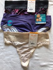 Women's Lot of 3 Pair Panties Vanity Fair Warners Size Small Or 5