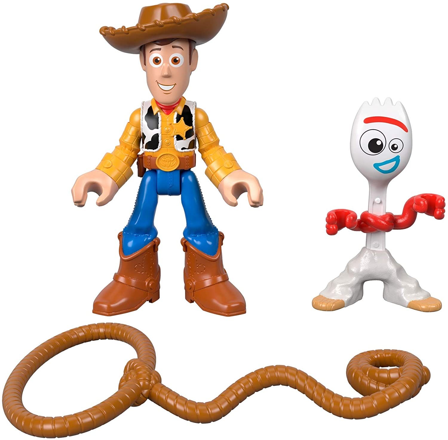 Imaginext Toy Story 4 Forky & Woody Figures Fisher-Price