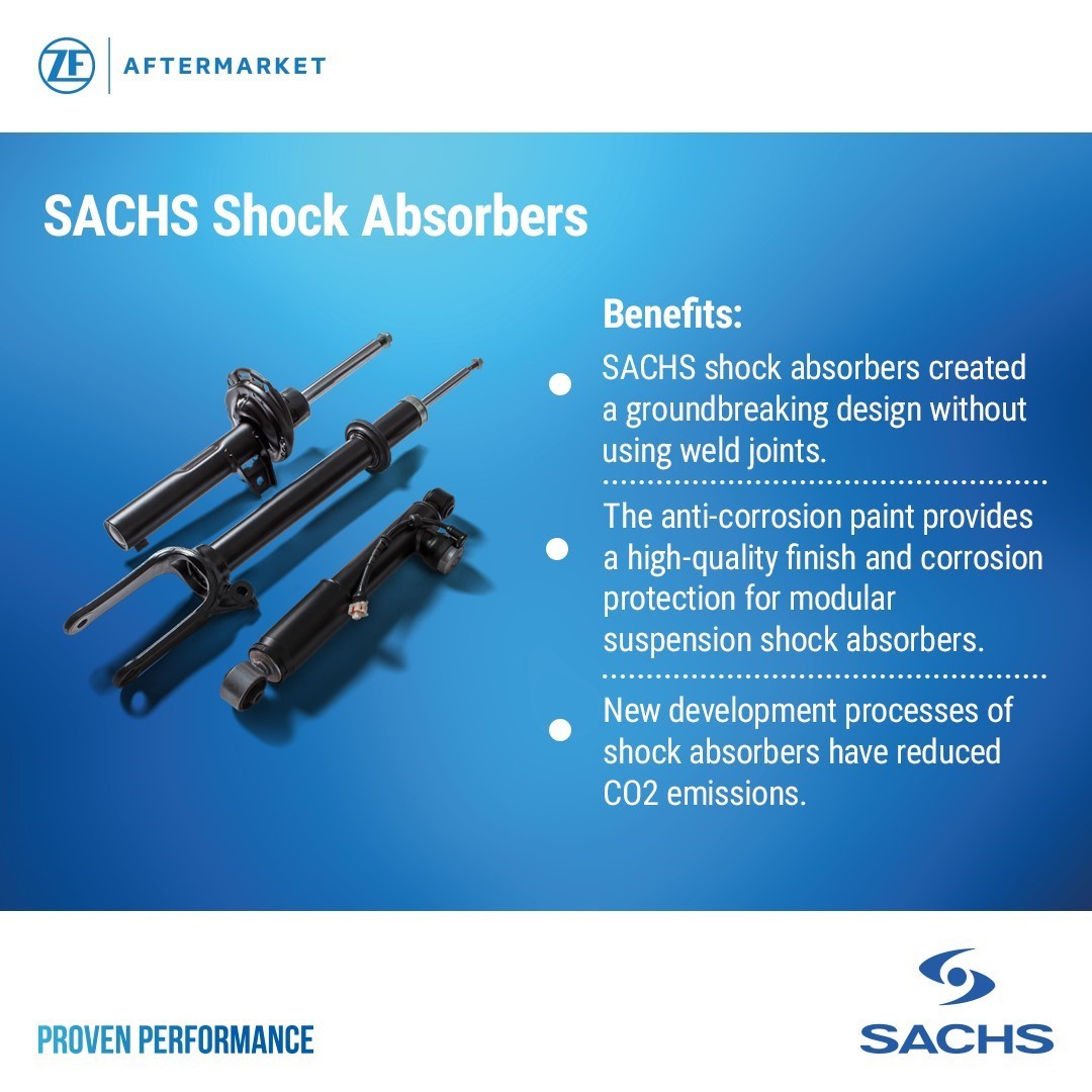 Shock Absorber for Mazda 626 1993 - 1997 SACHS 317 227 | eBay