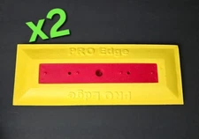 Lot of 2 - Head Only! ProEdge Snow Rake Broom  Angel-Guard Pro Edge - Car Carlot