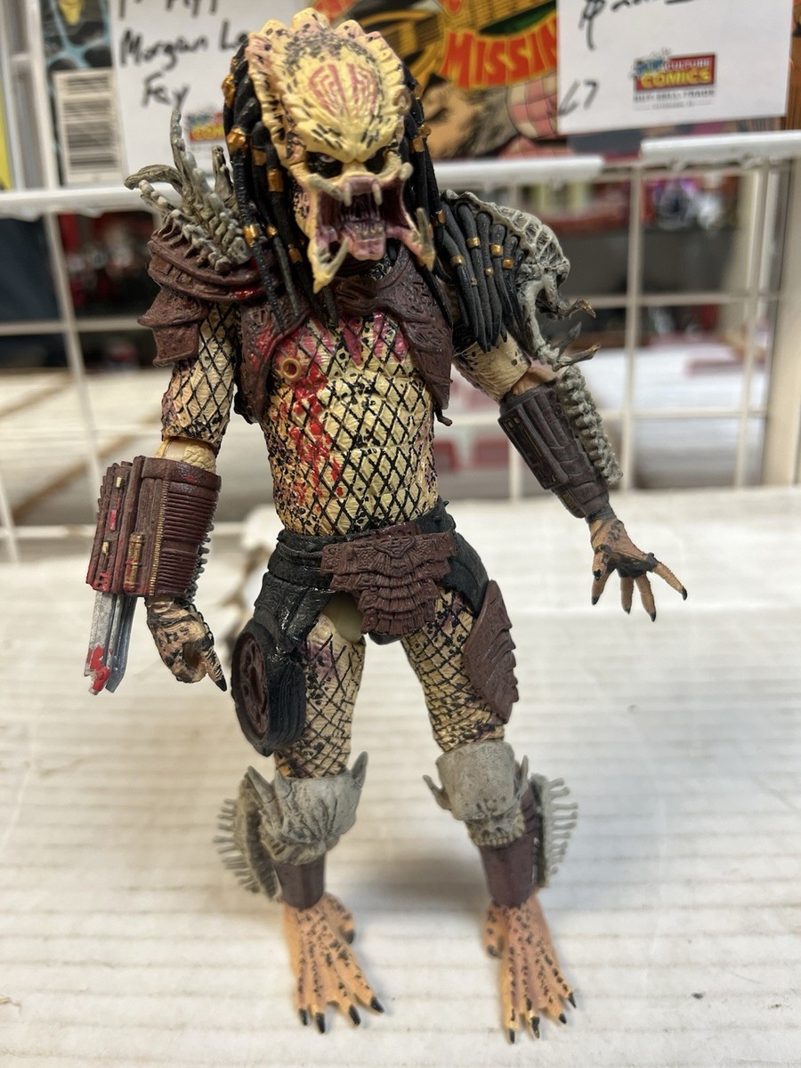 NECA Bad Blood Predator 7” Loose No Box Incomplete Damaged Blade