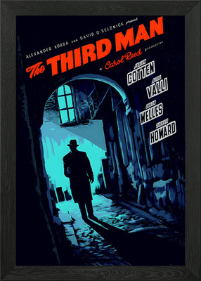 The Third Man Movie Poster Framed Wall Art Poster Canvas Print Picture