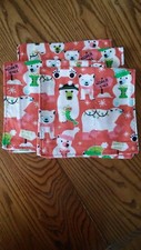 4 homemade flannel burp cloths