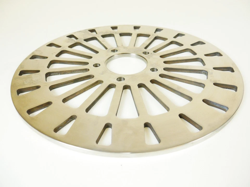 Rotor de freno de una pieza pulido Kalssic Drag Specialties para Harley Touring 08-15 Foto 2 de 4