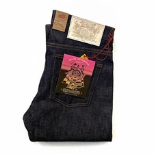 Brand New Naked & Famous Weird Guy Dia De Los Muertos Selvedge Denim Jeans