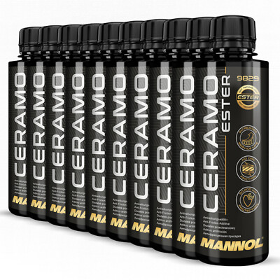 MANNOL 9829 Ceramo Ester Motoröl-Additiv, 10x250 ml