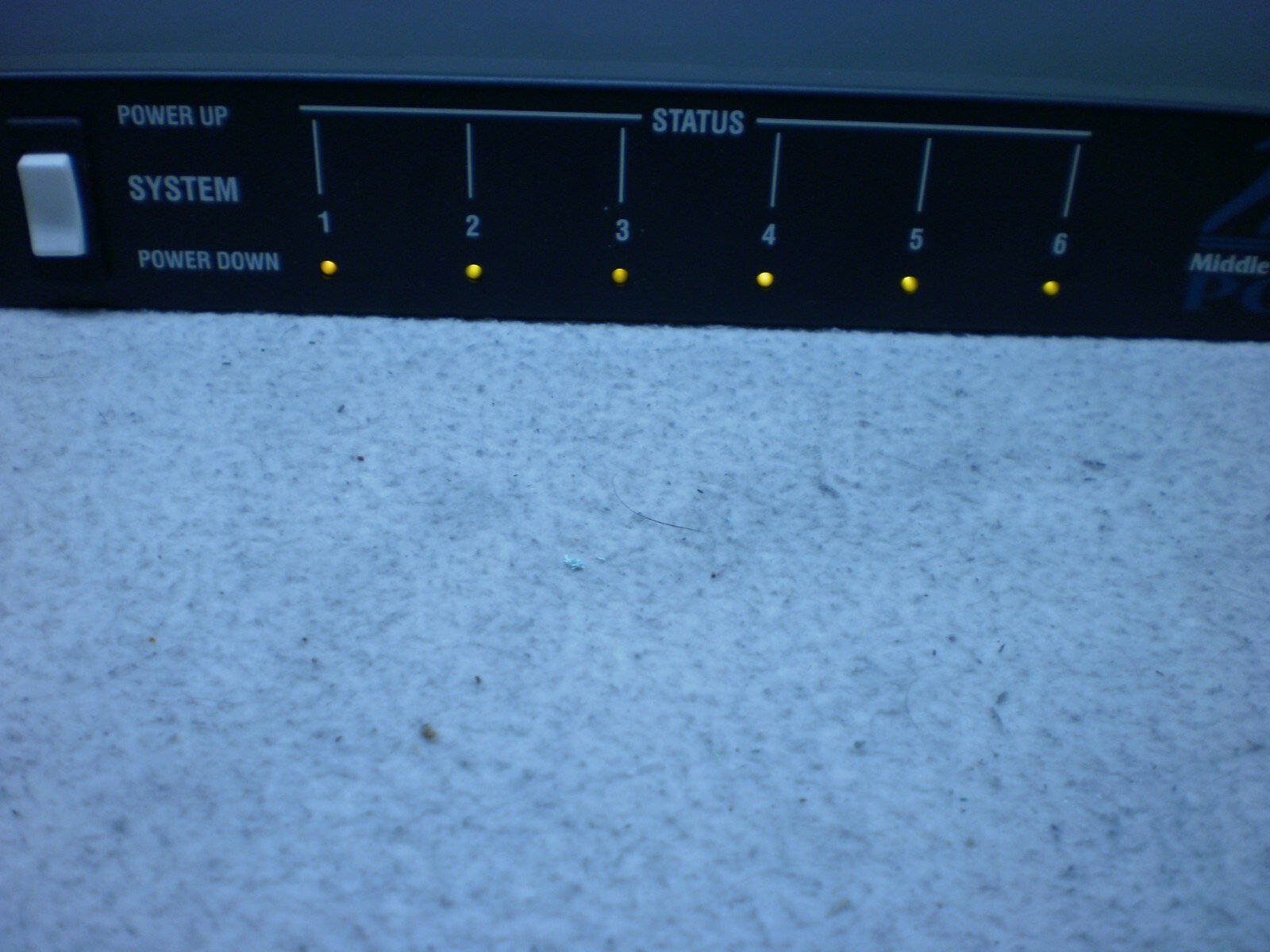 Middle Atlantic PDS615R 6 Outlet Surge Protector w/ 6 Step