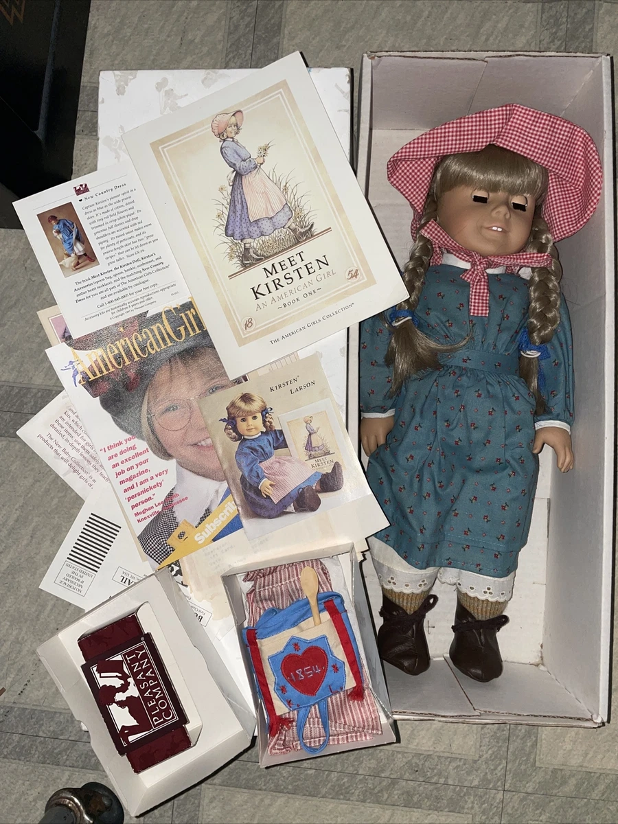 Pleasant company kirsten doll value 2025