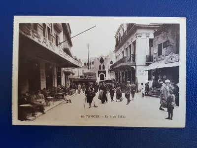Tanger - CPA - RARE - Maroc - Tanger - MARCHAND INDIGÉNE. (17-01-1903