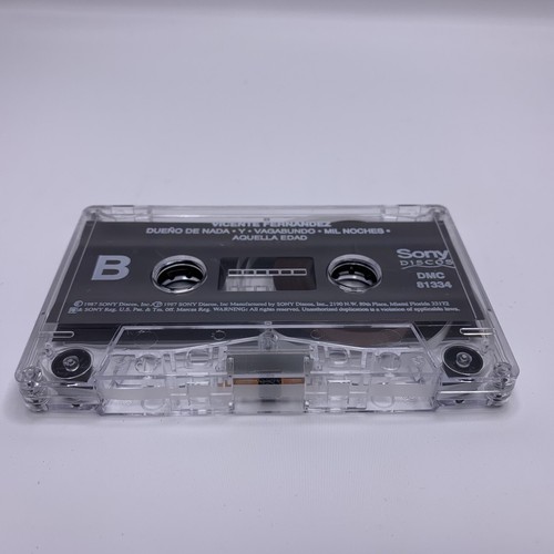 Vicente Fernandez Cassette Motivos del Alma 1987 Esclavo y Amo Mega Rare - Picture 4 of 7